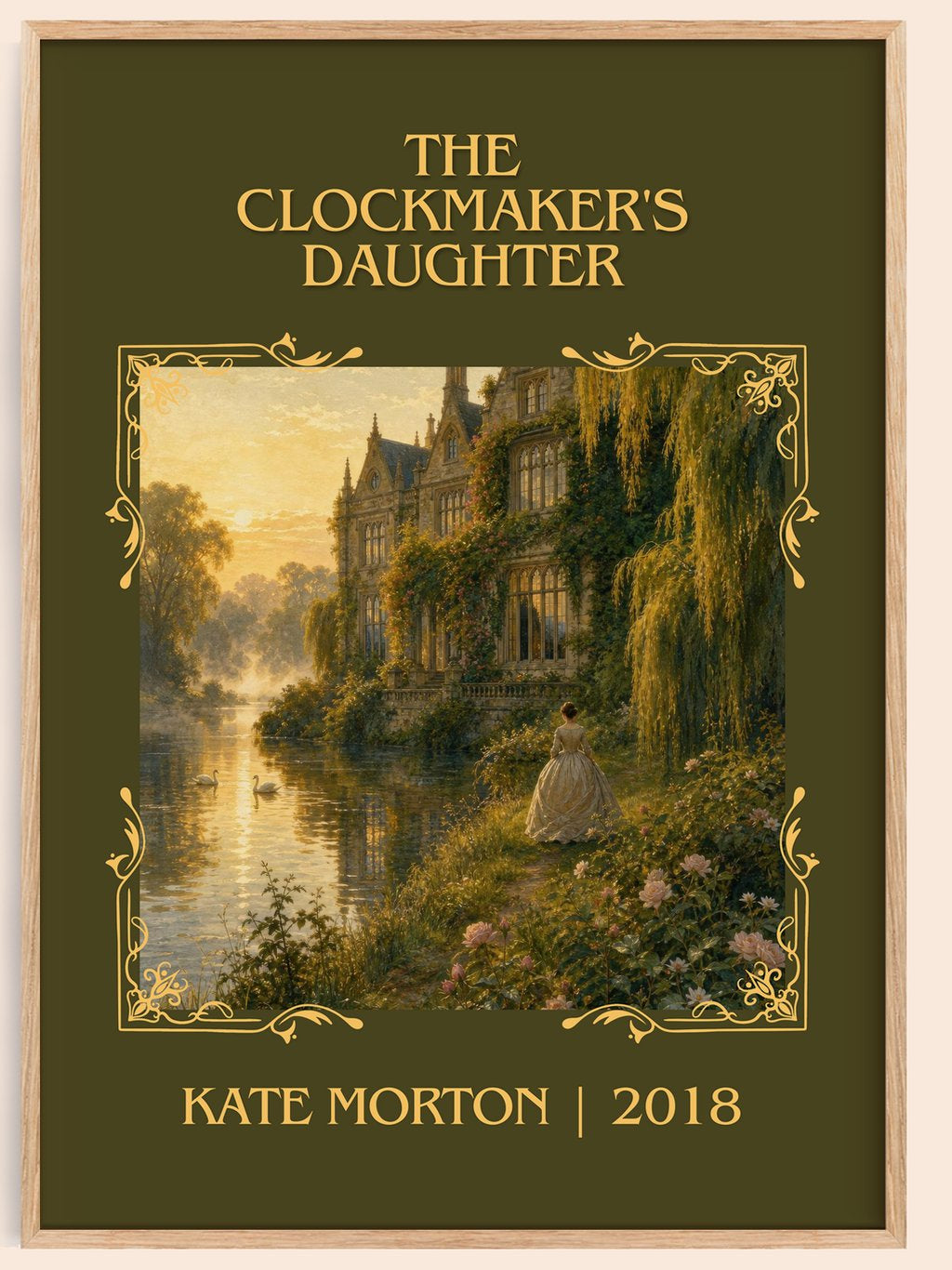 The Clockmaker's Daughter Classic Book Art Print by Kate Morton – book poster