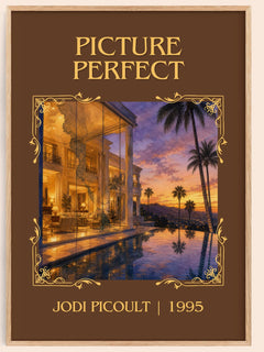 Picture Perfect Classic Book Art Print by Jodi Picoult – book poster