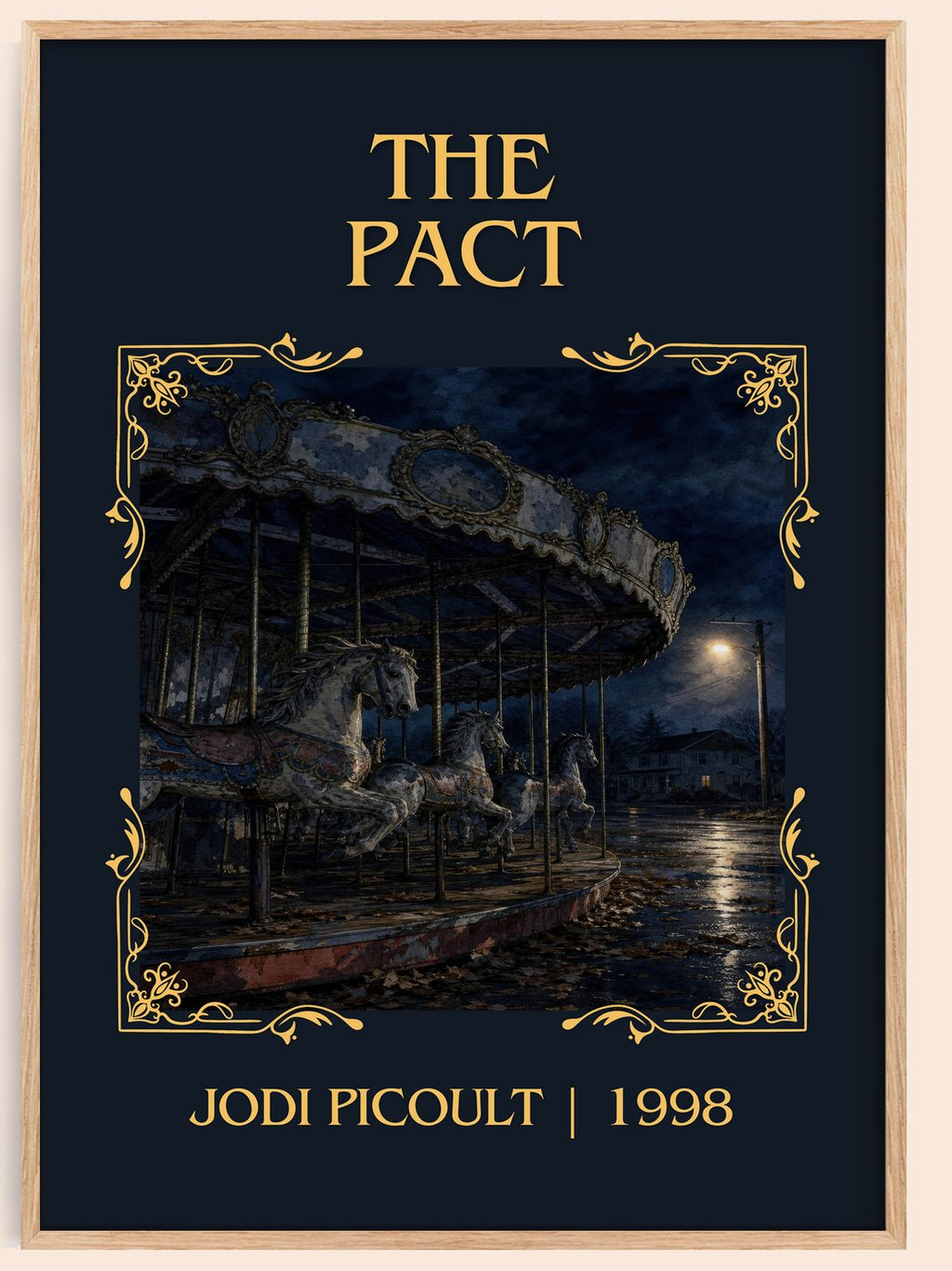 The Pact Classic Book Art Print by Jodi Picoult – book poster