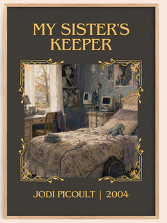 My Sister's Keeper Classic Book Art Print by Jodi Picoult – book poster