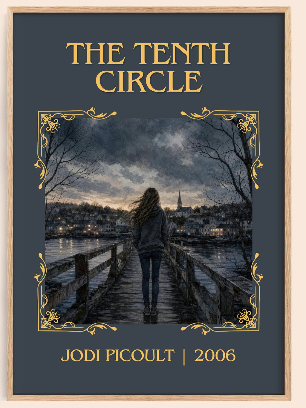 The Tenth Circle Classic Book Art Print by Jodi Picoult – book poster
