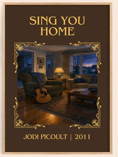 Sing You Home Classic Book Art Print by Jodi Picoult – book poster