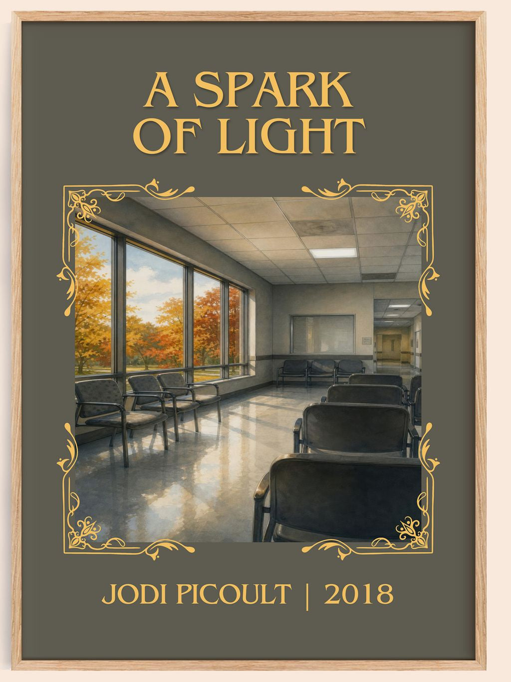 A Spark of Light Classic Book Art Print by Jodi Picoult – book poster