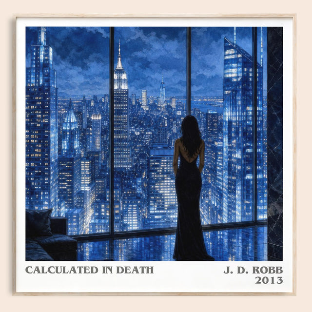 Calculated In Death Literary Art Print by J. D. Robb