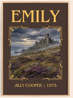 Emily Classic Book Art Print by Jilly Cooper – book poster