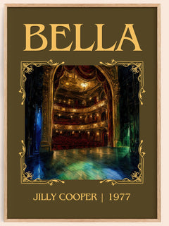 Bella Classic Book Art Print by Jilly Cooper – book poster
