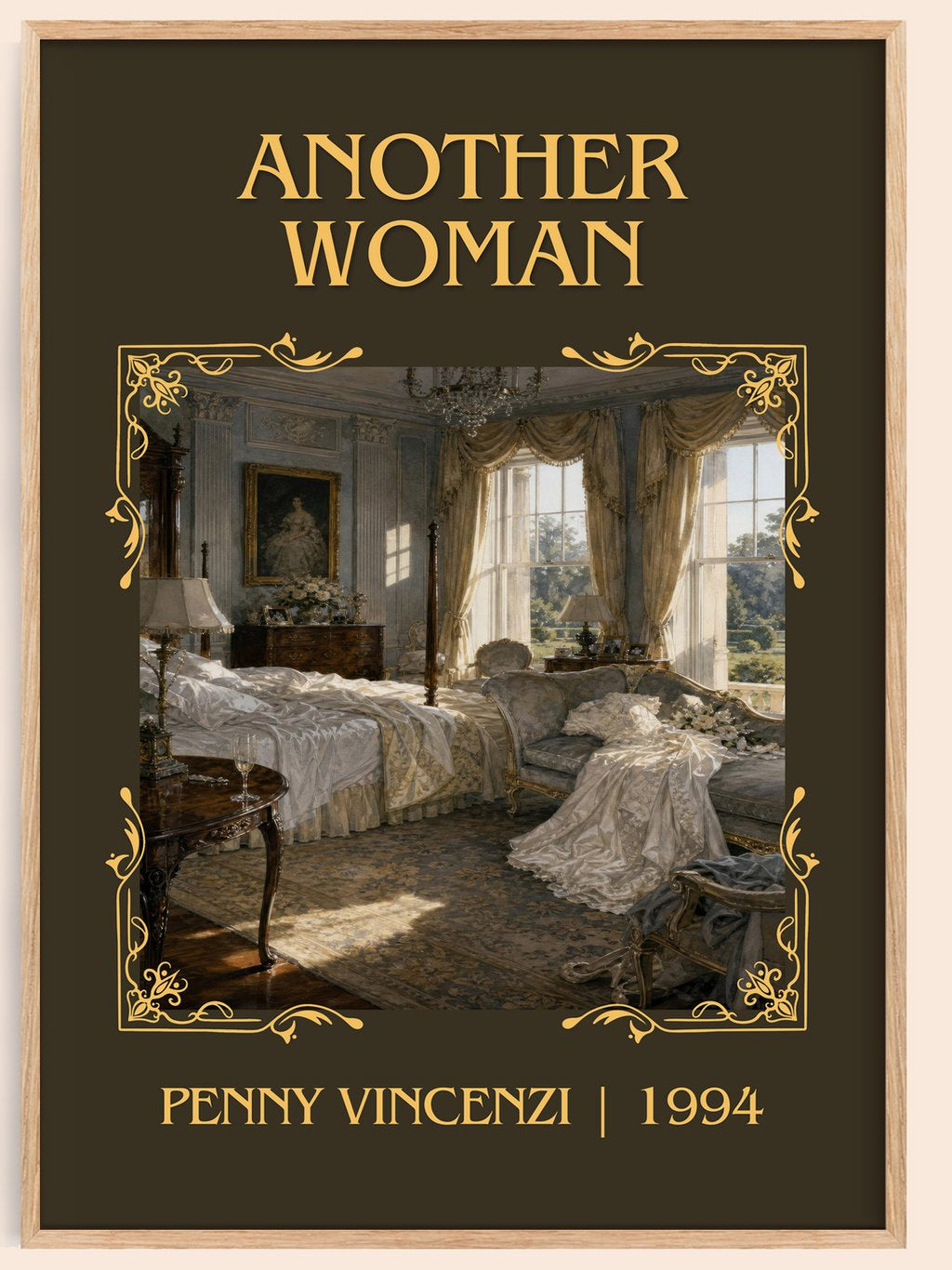 Another Woman Classic Book Art Print by Penny Vincenzi – book poster