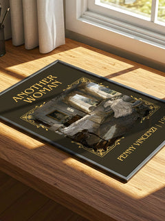 Another Woman Classic Book Art Print by Penny Vincenzi – print on a sunlit desk