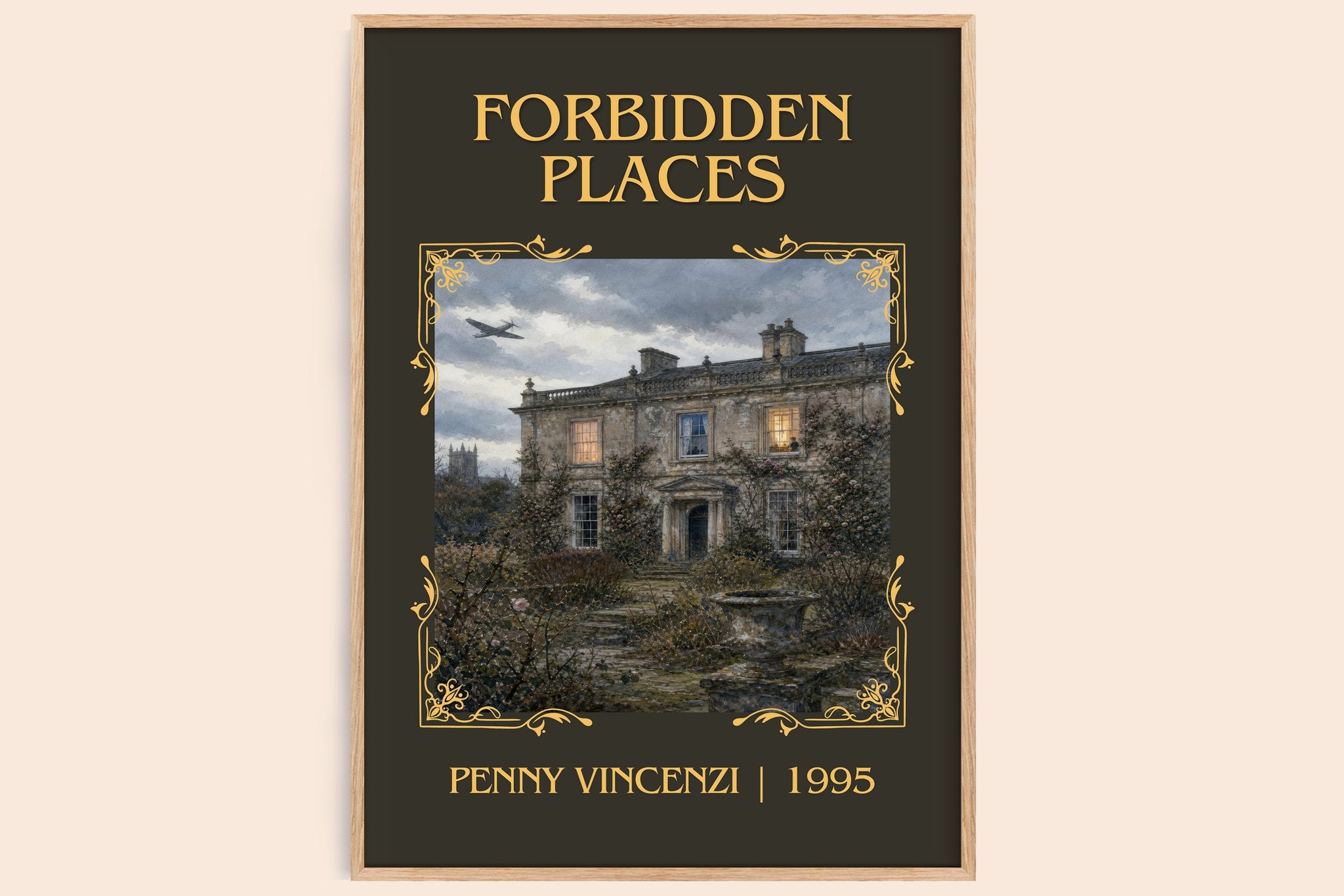 Forbidden Places Classic Book Art Print by Penny Vincenzi