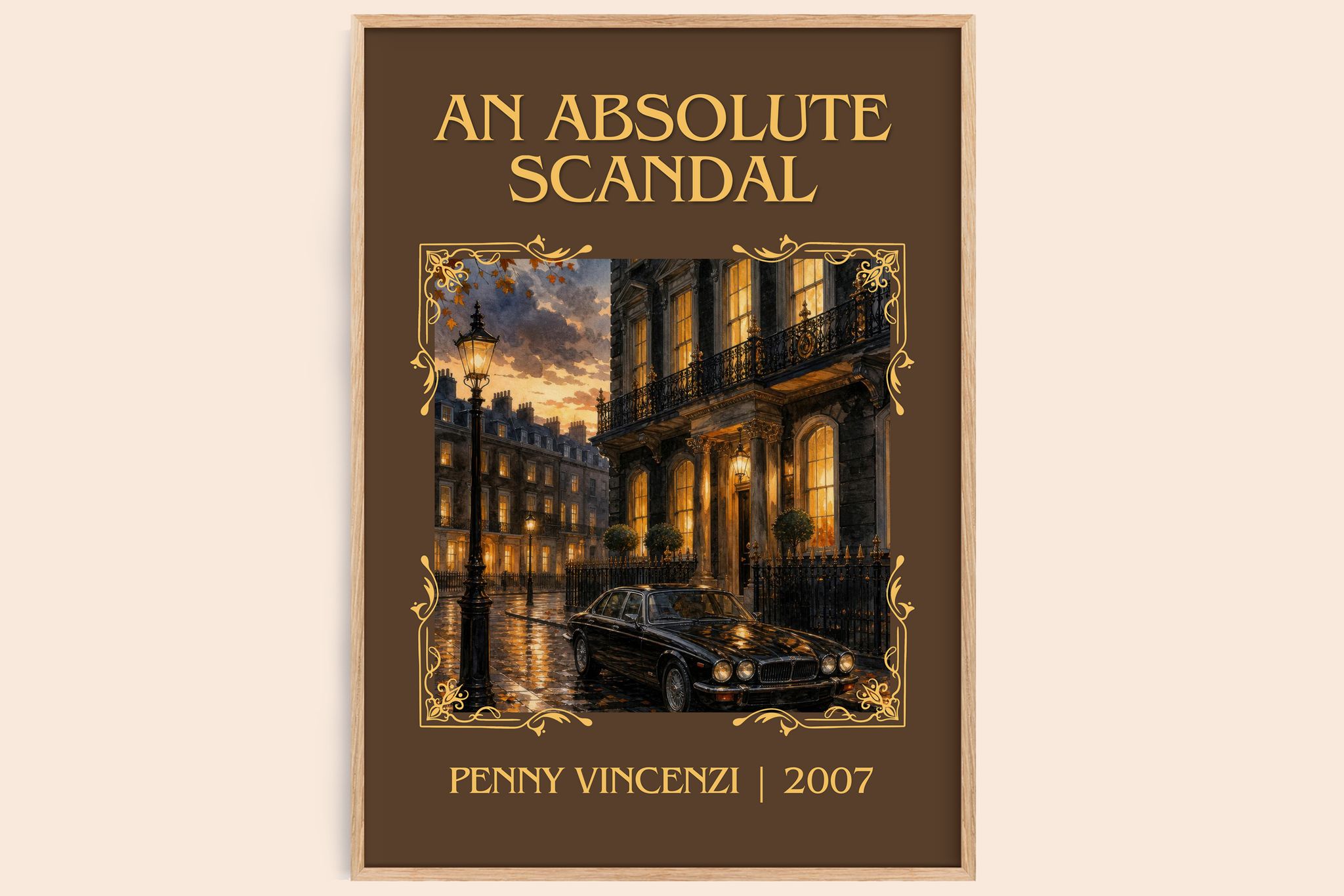 An Absolute Scandal Classic Book Art Print by Penny Vincenzi