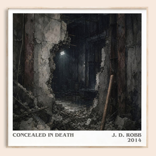 Concealed In Death Literary Art Print by J. D. Robb