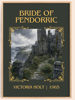 Bride of Pendorric Classic Book Art Print by Victoria Holt – book poster