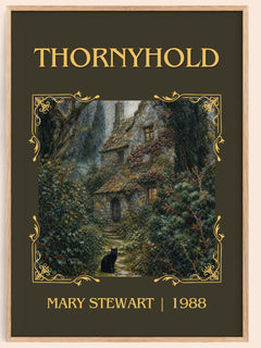 Thornyhold Classic Book Art Print by Mary Stewart – book poster