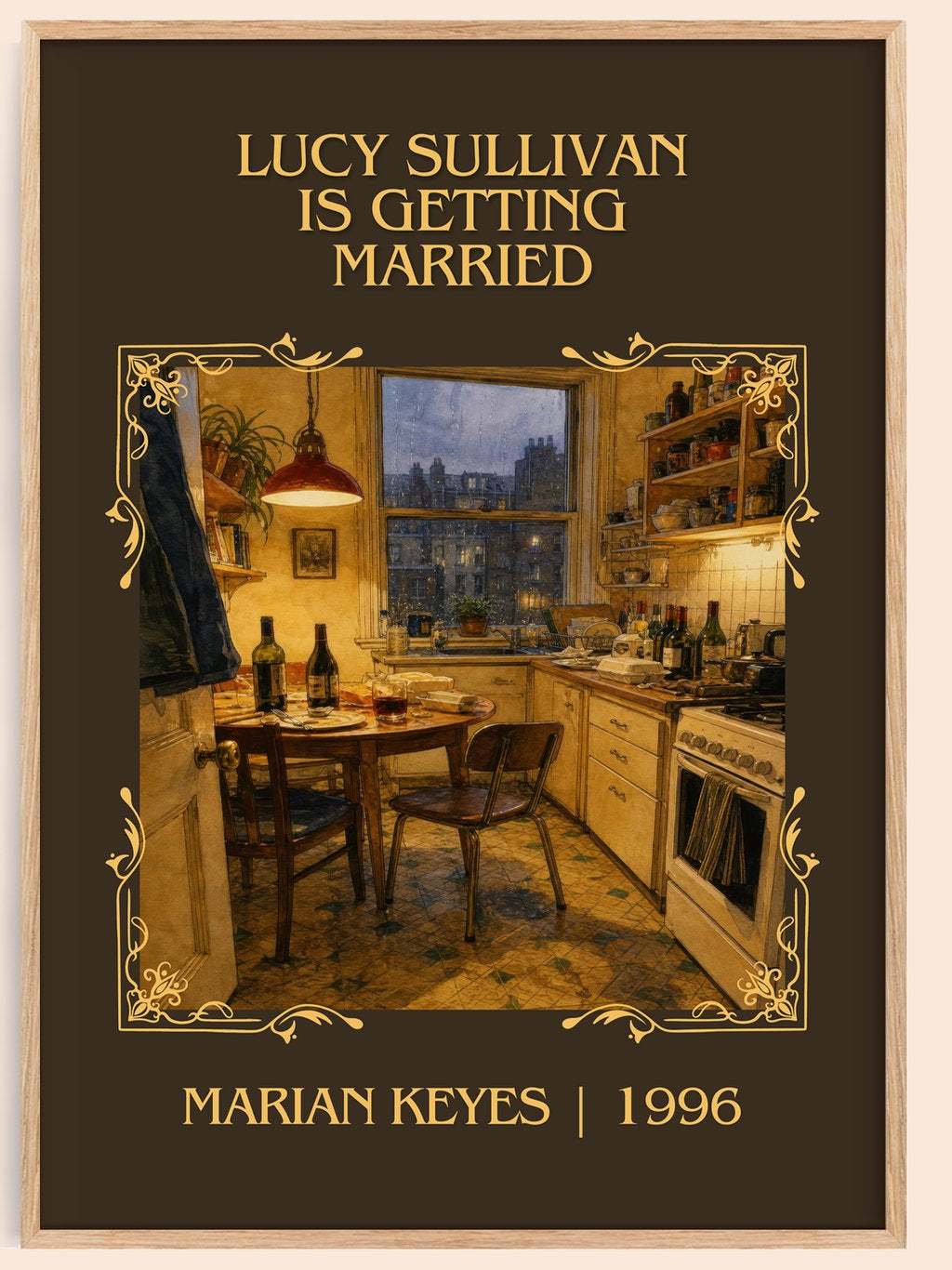 Lucy Sullivan Is Getting Married Classic Book Art Print by M. Keyes – book poster