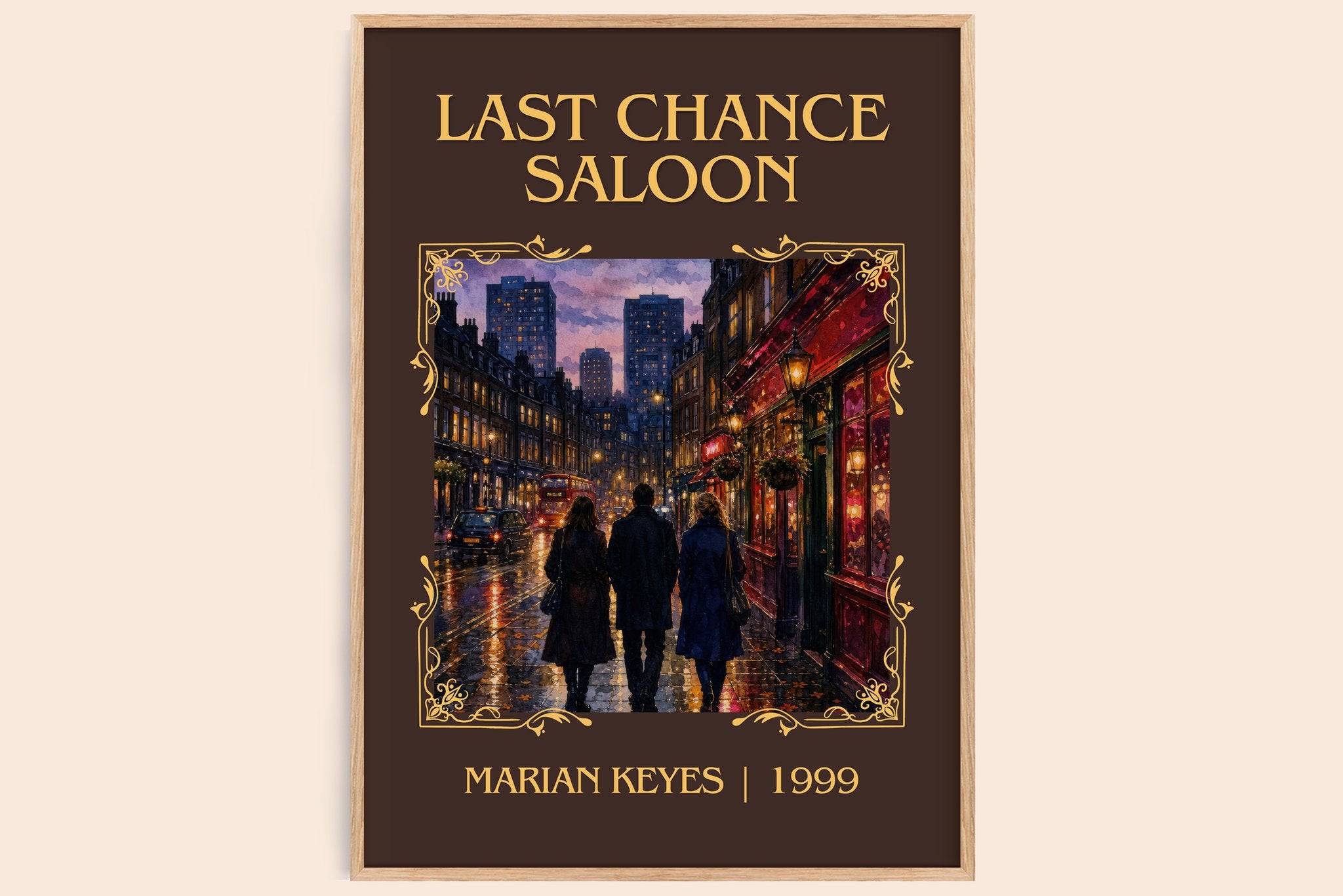 Last Chance Saloon Classic Book Art Print by Marian Keyes