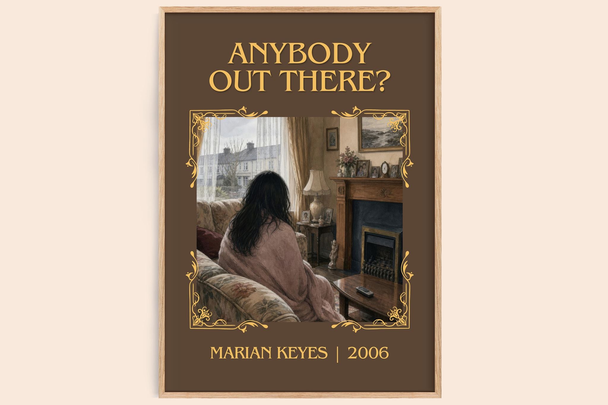 Anybody Out There? Classic Book Art Print by Marian Keyes