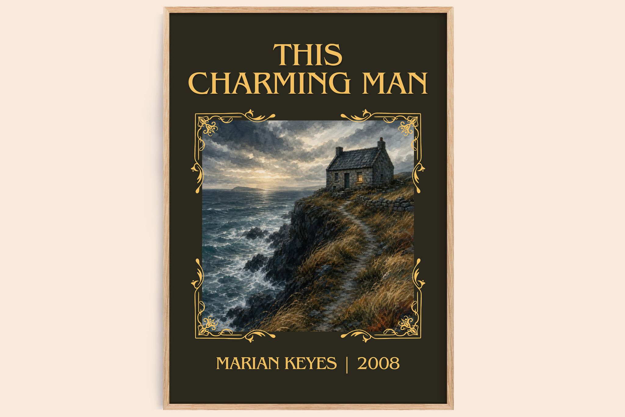 This Charming Man Classic Book Art Print by Marian Keyes