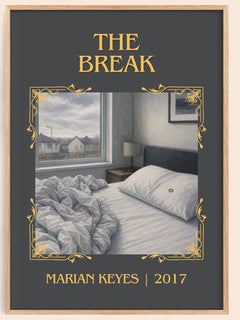 The Break Classic Book Art Print by Marian Keyes – book poster