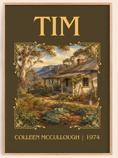 Tim Classic Book Art Print by Colleen McCullough – book poster