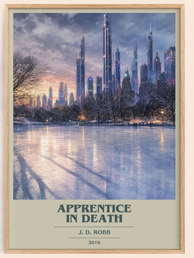 Apprentice In Death Book Cover Poster by J. D. Robb