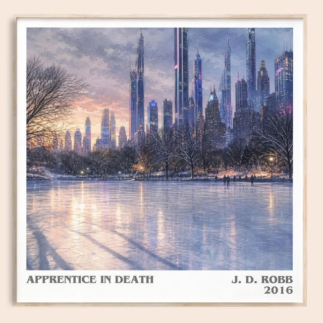 Apprentice In Death Literary Art Print by J. D. Robb