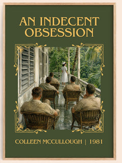 An Indecent Obsession Classic Book Art Print by Colleen McCullough – book poster