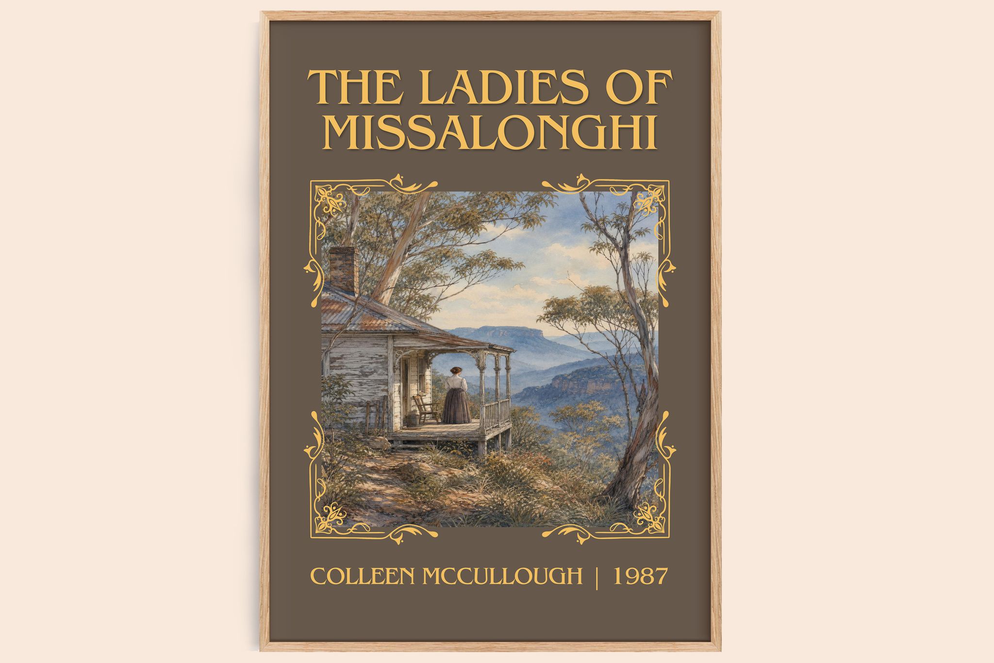 The Ladies of Missalonghi Classic Book Art Print by Colleen McCullough