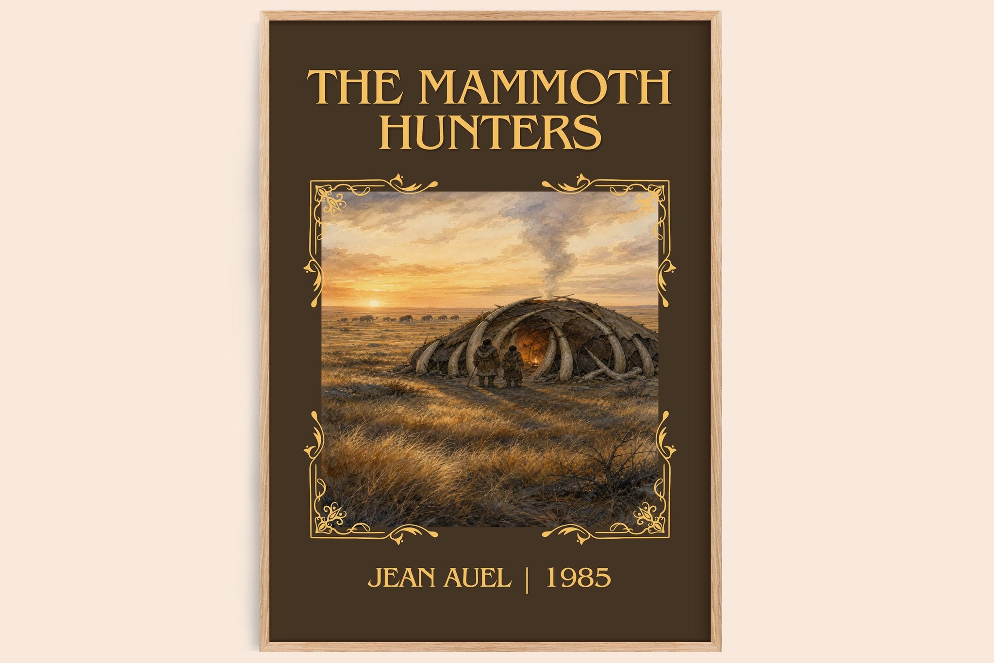 The Mammoth Hunters Classic Book Art Print by Jean Auel
