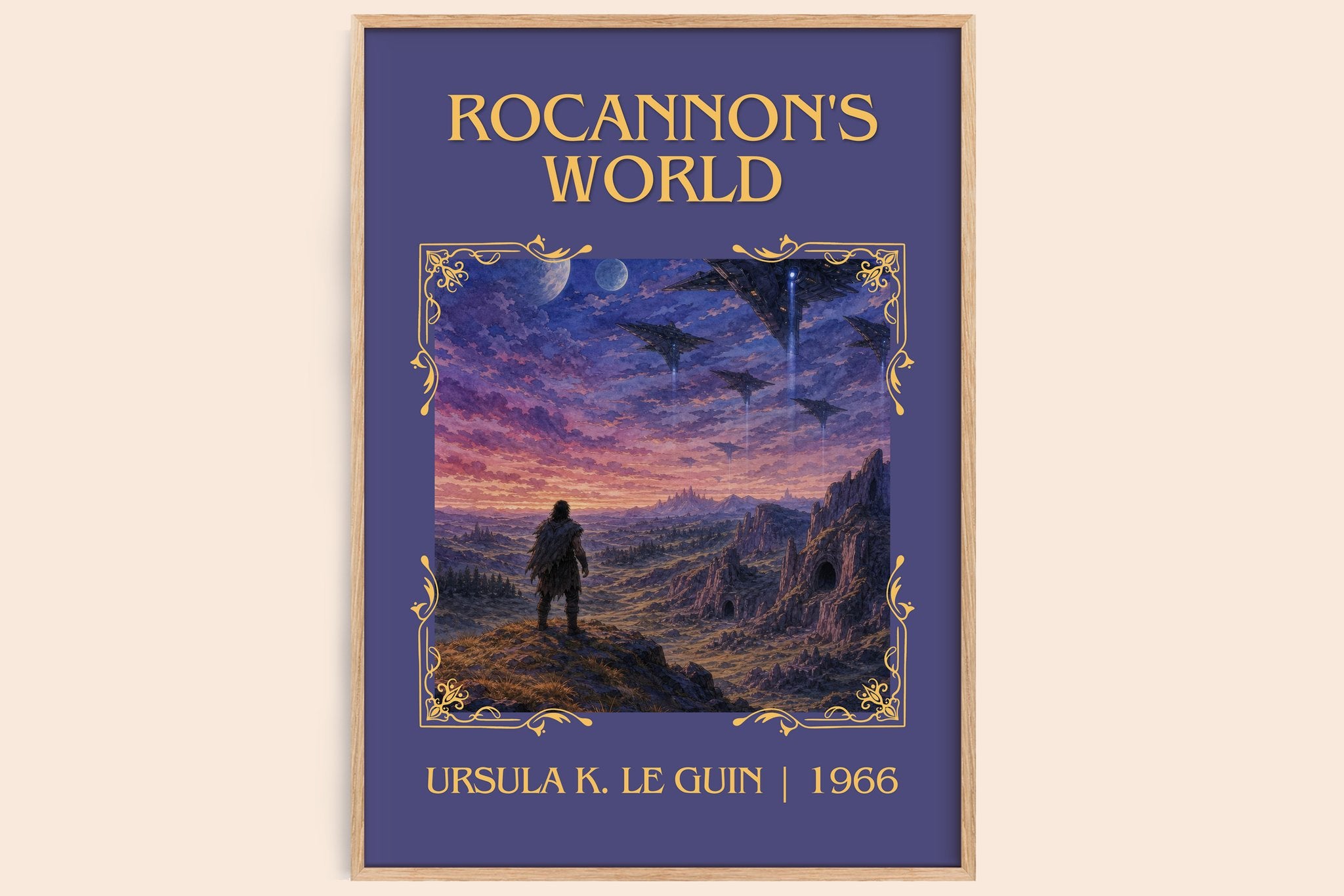 Rocannon's World Classic Book Art Print by Ursula K. Le Guin