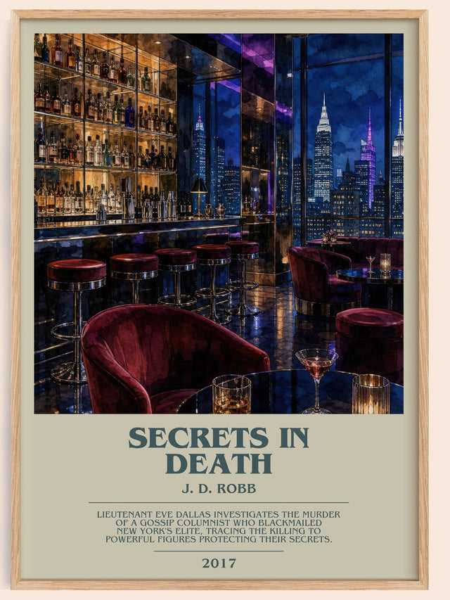 Secrets In Death Bookish Wall Art by J. D. Robb
