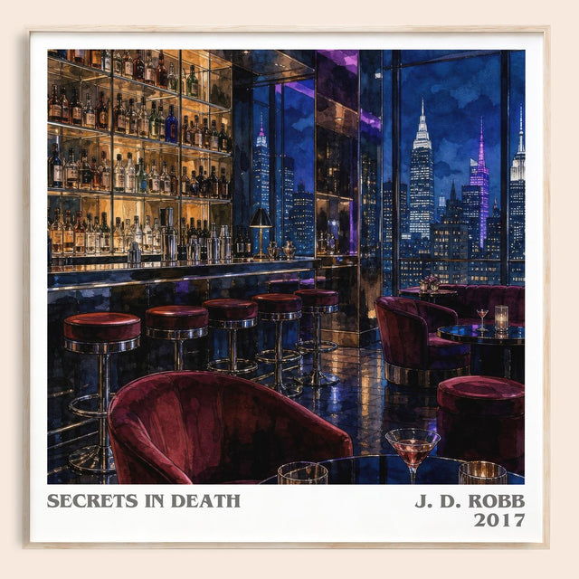 Secrets In Death Literary Art Print by J. D. Robb