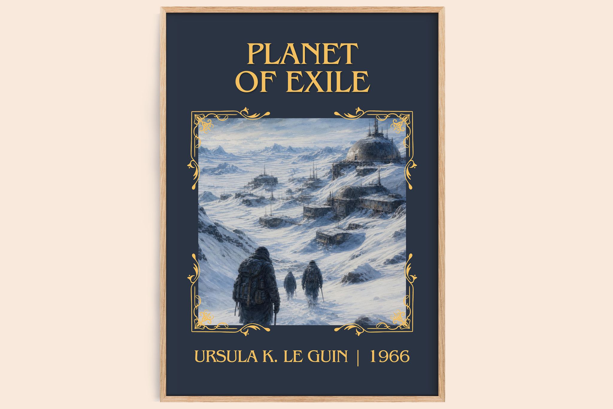 Planet of Exile Classic Book Art Print by Ursula K. Le Guin