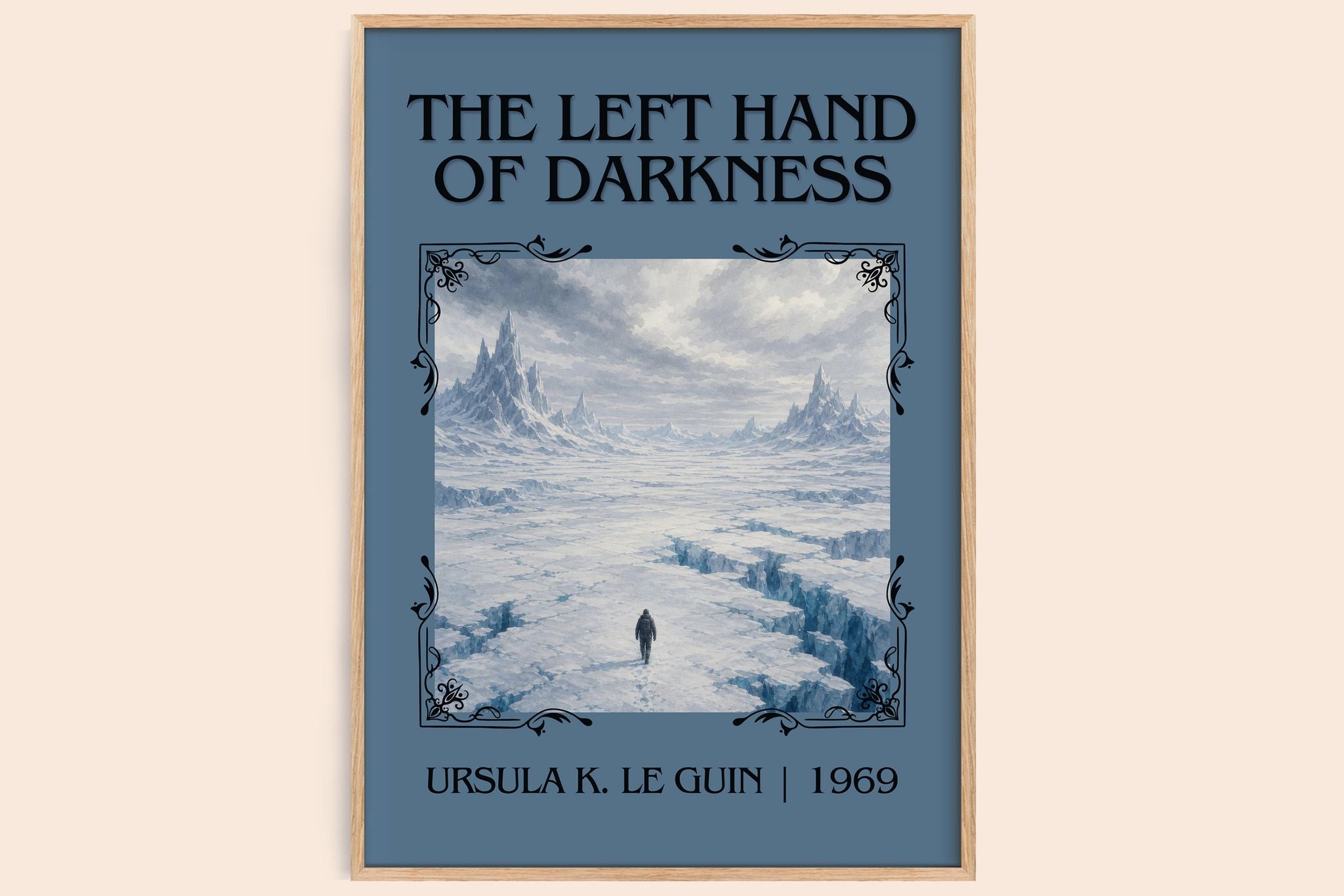 The Left Hand of Darkness Classic Book Art Print by Ursula K. Le Guin