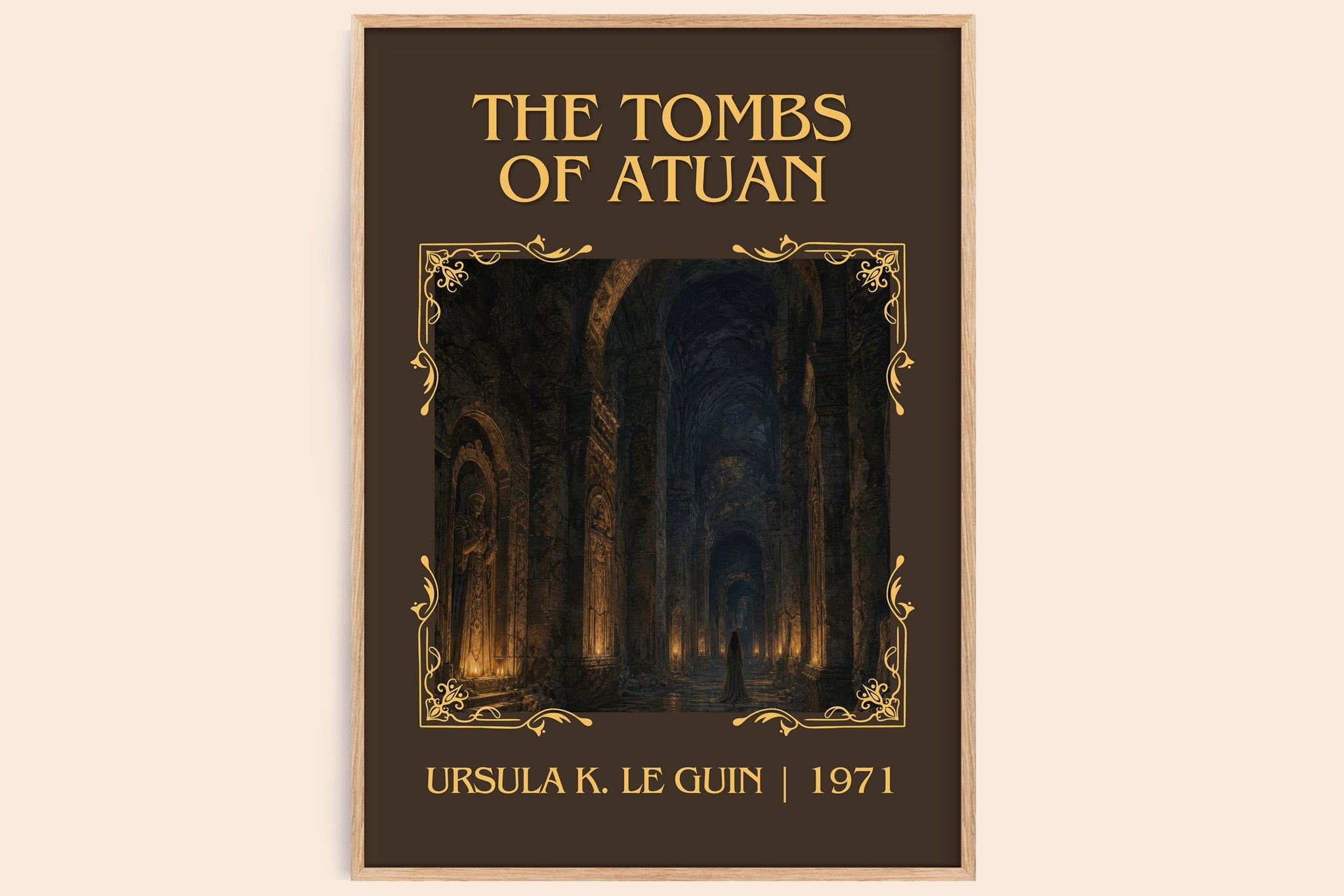 The Tombs of Atuan Classic Book Art Print by Ursula K. Le Guin