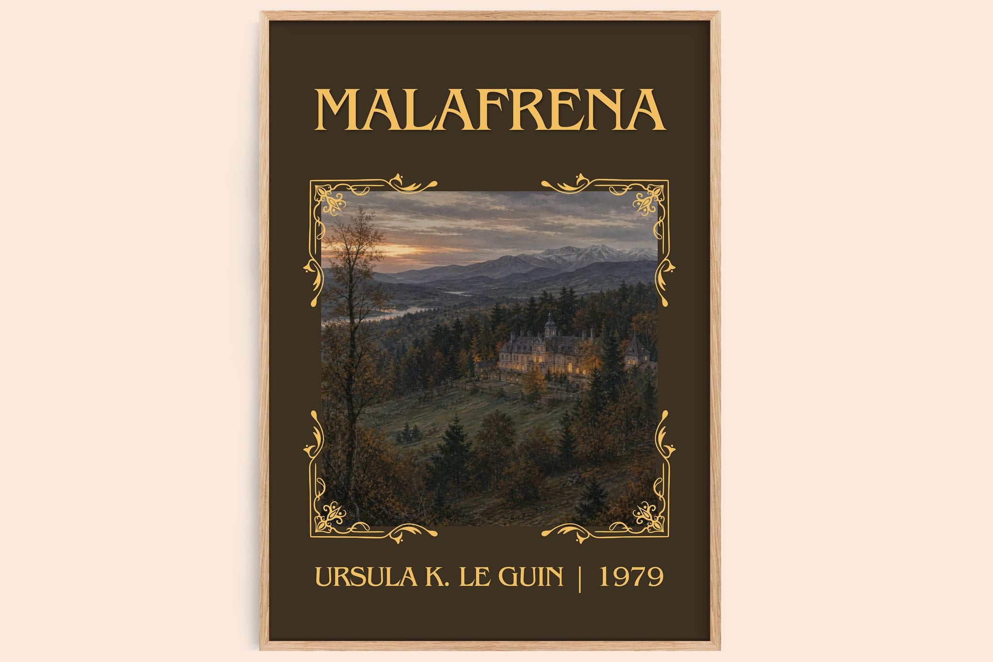 Malafrena Classic Book Art Print by Ursula K. Le Guin