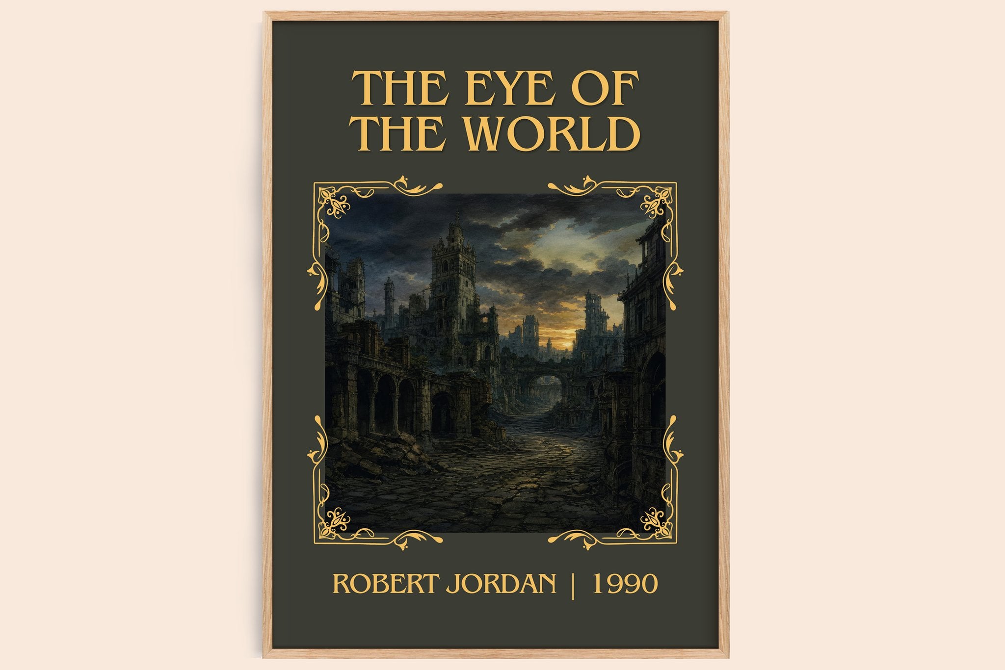 The Eye of the World Classic Book Art Print by Robert Jordan