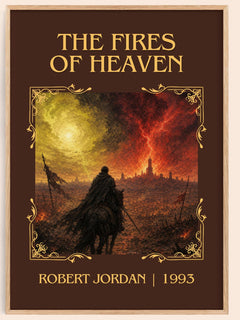 The Fires of Heaven Classic Book Art Print by Robert Jordan – book poster