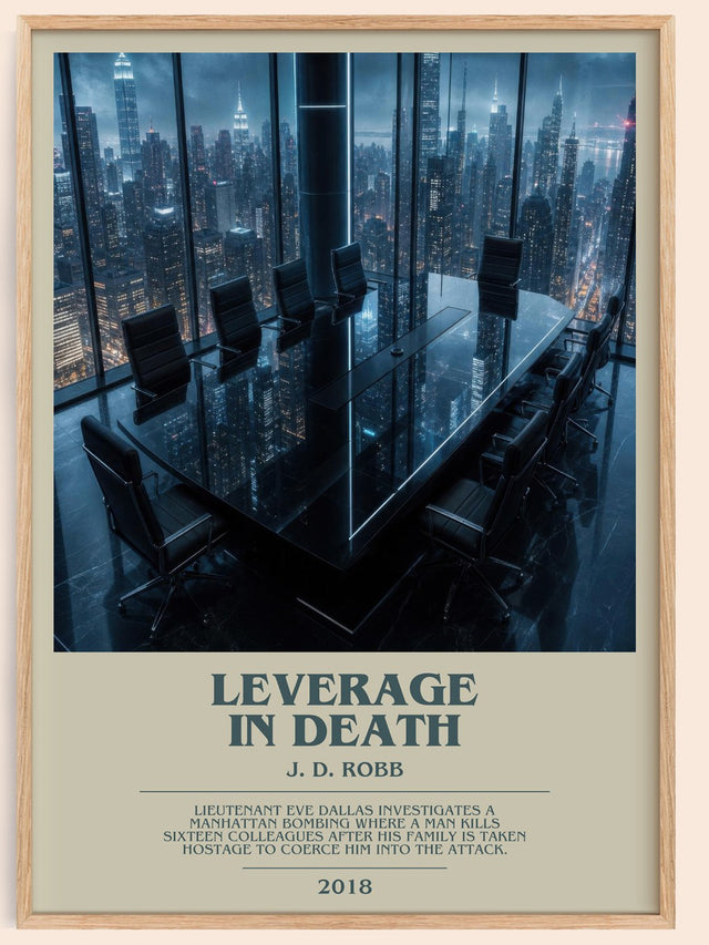 Leverage In Death Bookish Wall Art by J. D. Robb