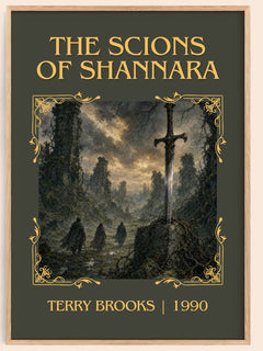 The Scions of Shannara Classic Book Art Print by Terry Brooks – book poster