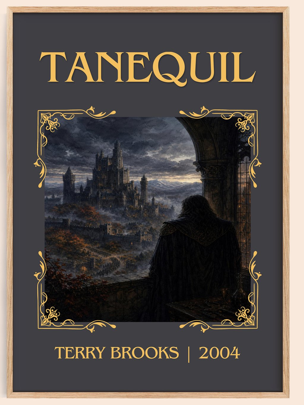 Tanequil Classic Book Art Print by Terry Brooks – book poster
