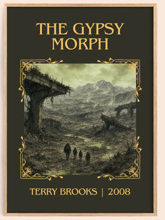 The Gypsy Morph Classic Book Art Print by Terry Brooks – book poster