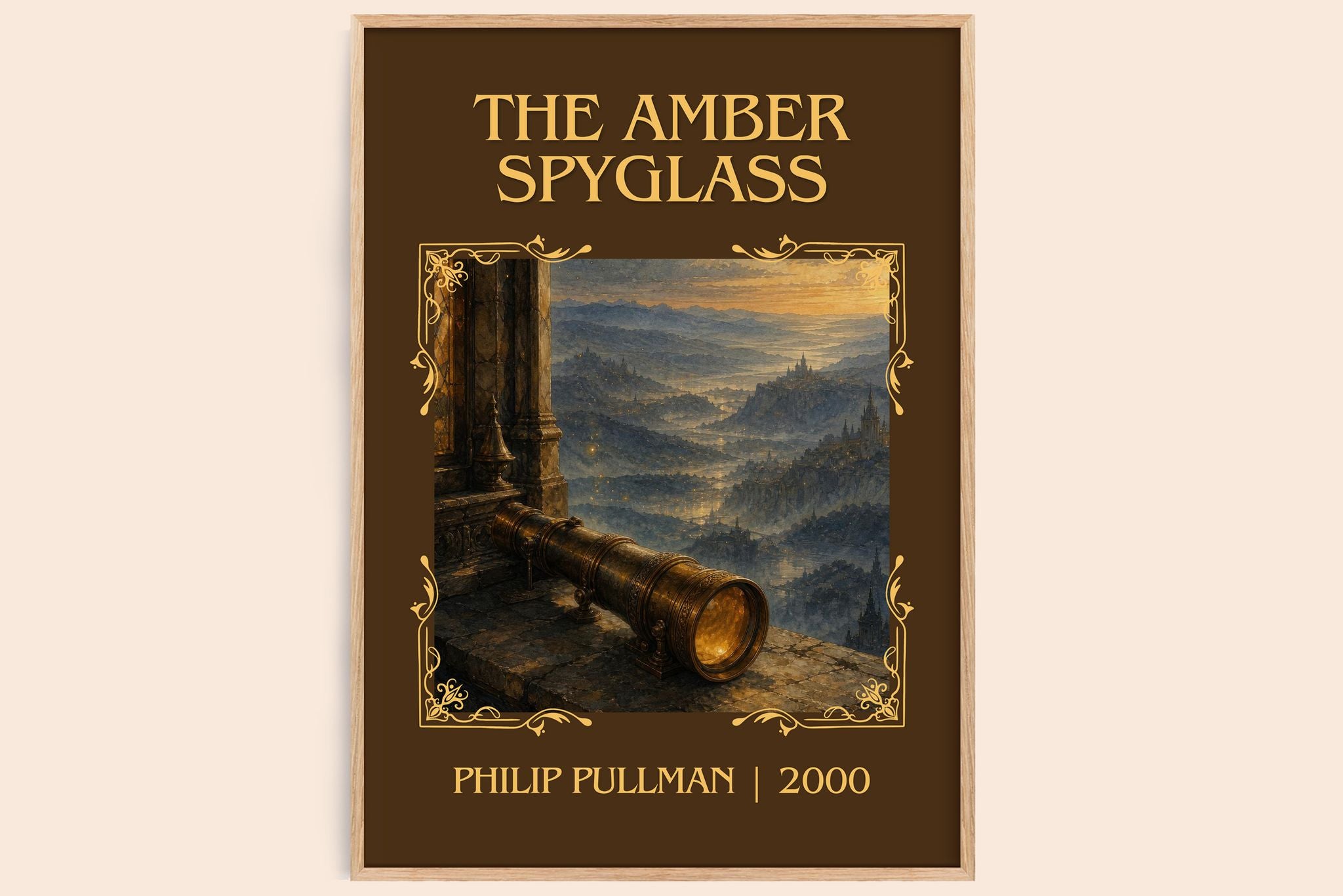The Amber Spyglass Classic Book Art Print by Philip Pullman