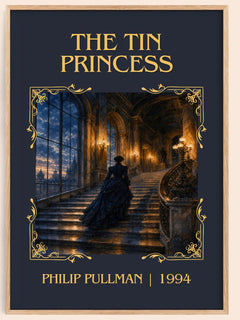The Tin Princess Classic Book Art Print by Philip Pullman – book poster