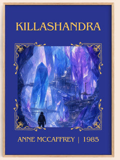 Killashandra Classic Book Art Print by Anne McCaffrey – book poster