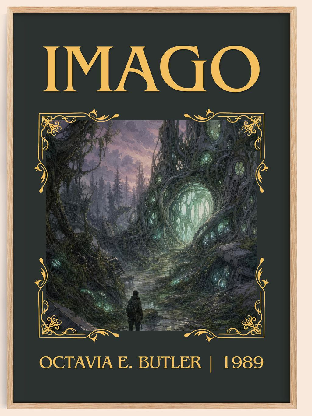 Imago Classic Book Art Print by Octavia E. Butler – book poster