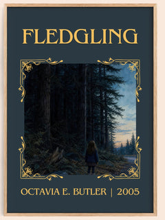 Fledgling Classic Book Art Print by Octavia E. Butler – book poster