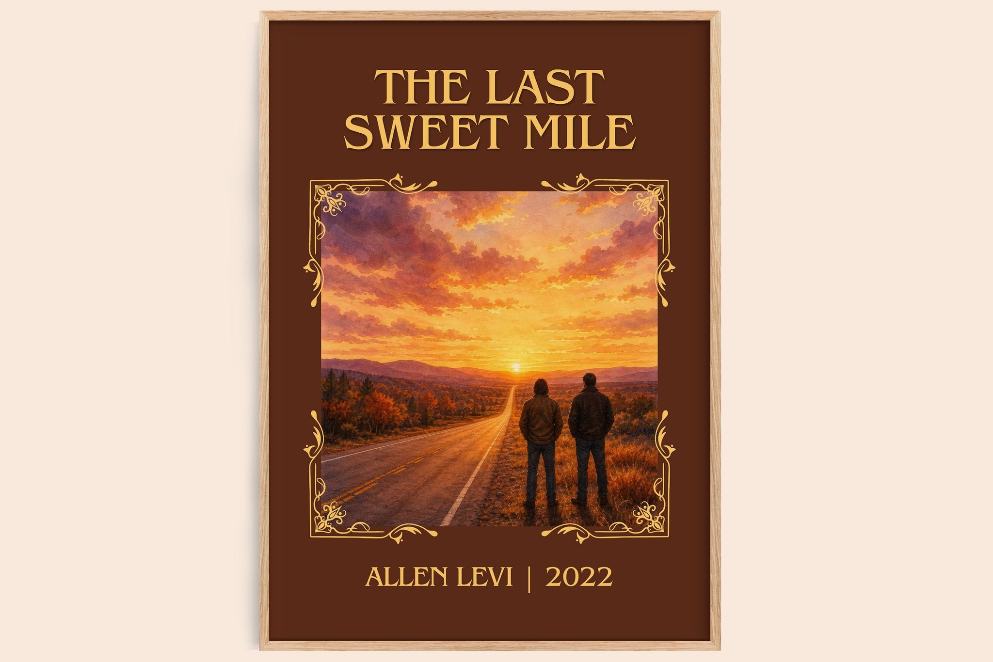 The Last Sweet Mile Classic Book Art Print by Allen Levi