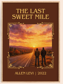 The Last Sweet Mile Classic Book Art Print by Allen Levi – book poster