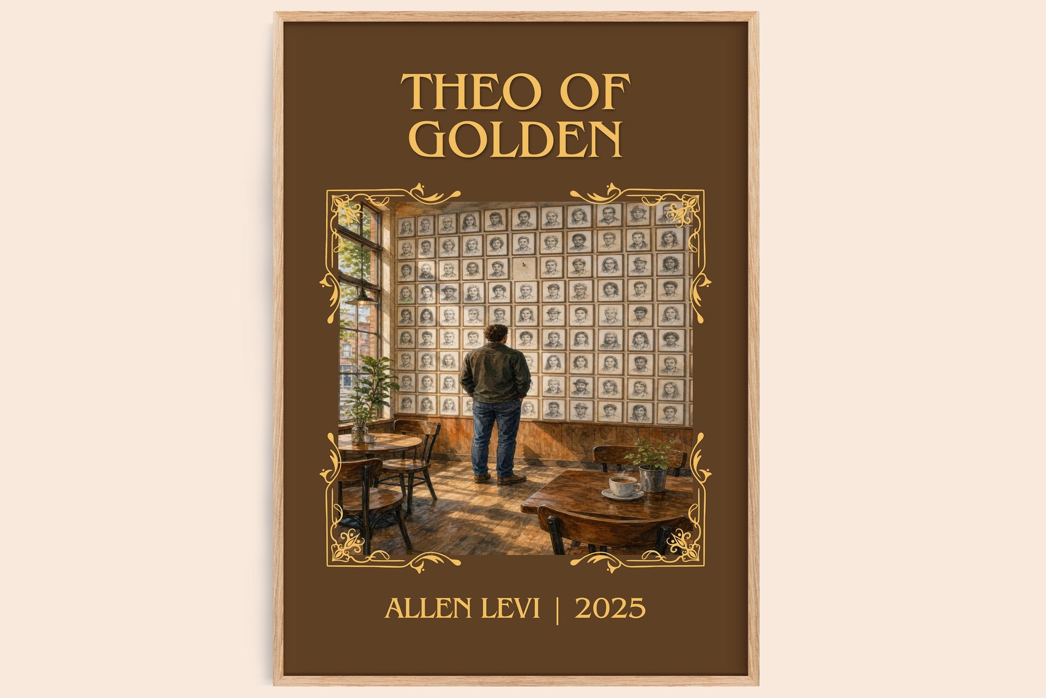 Theo of Golden Classic Book Art Print by Allen Levi