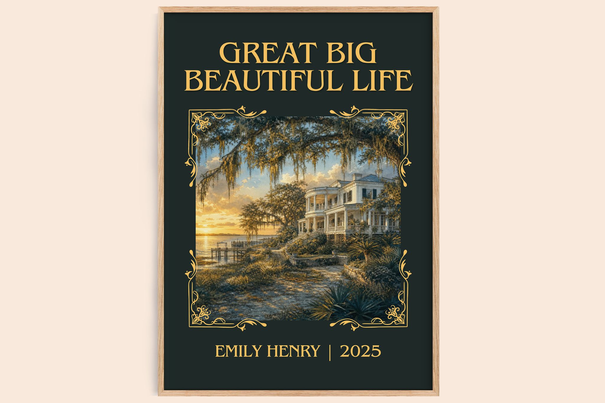 Great Big Beautiful Life Classic Book Art Print by Emily Henry